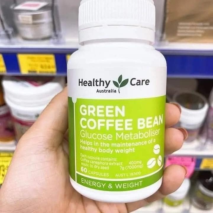 Healthy Care Green Coffee Bean 60 viên - Hỗ trợ giảm cân