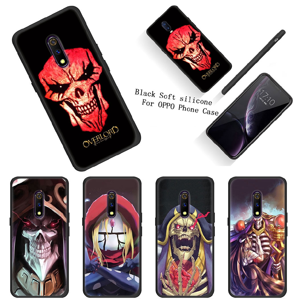 Ốp điện thoại silicon mềm hình anime Evileye Overlords cho OPPO RENO Z 2 2Z 10X ACE 2F REALME 3 PRO X LITE 2 A5