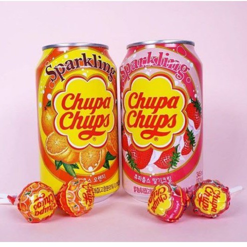 NƯỚC NGỌT CHUPA CHUPS HÀN QUỐC LON 345ML