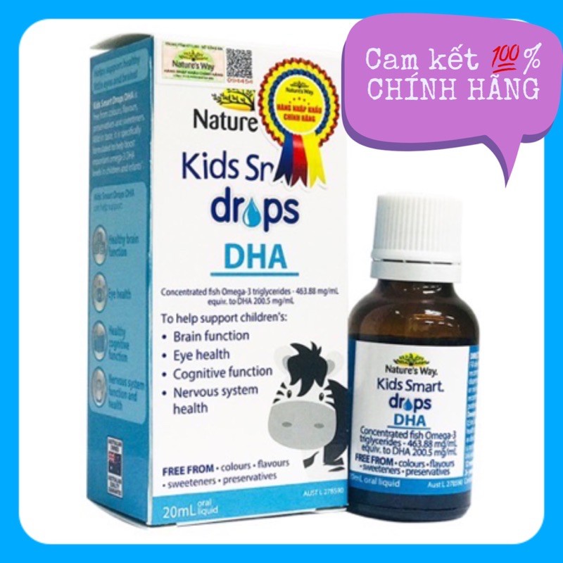 Nature's Way DHA tinh khiết - nhập khẩu chính hãng