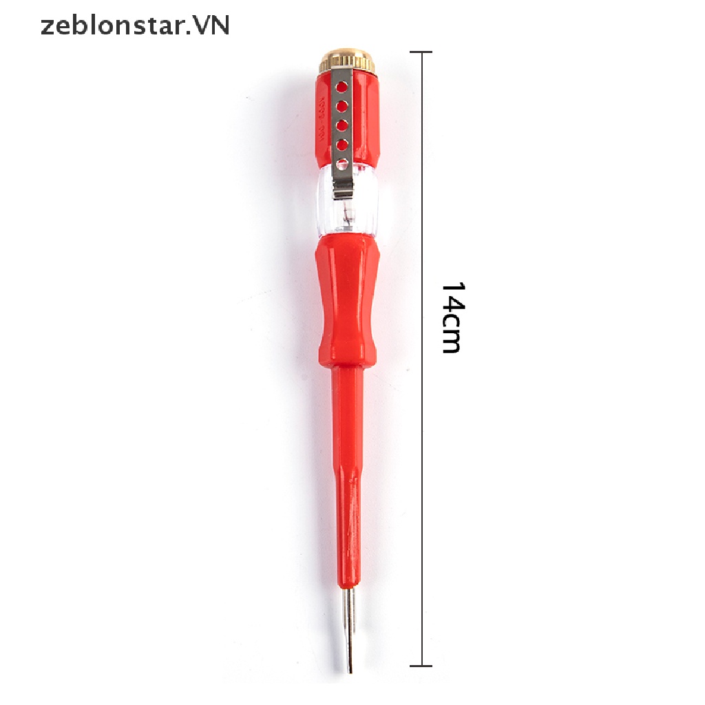 Bút Thử Điện 100-500V Có Đèn Led Tiện Lợi