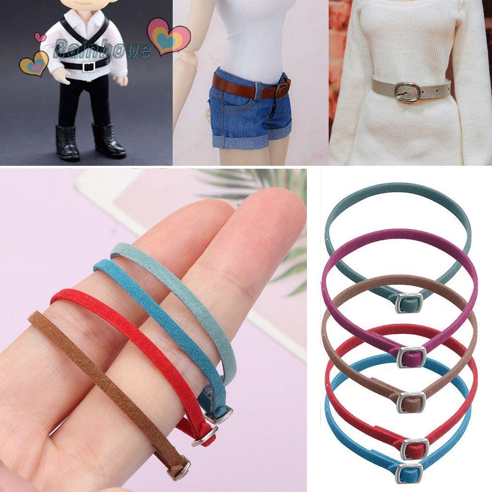 Thắt Lưng Thủ Công 11 Màu Cầu Vồng 12cm Rộng 3mm Chất Lượng Cao Cho Bé