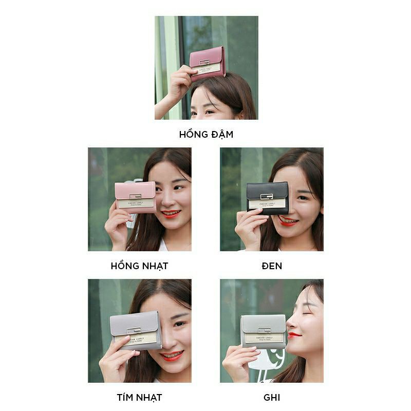 Ví cầm tay mini dễ thương kiểu Hàn
