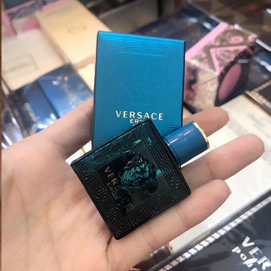 [Auth có bill] Set 4 chai nước hoa nam mini 5ml versace chính hãng