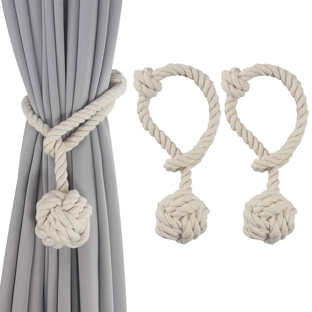 Dây Cột Rèm Cửa Bằng Cotton Trang Trí Phòng Ngủ