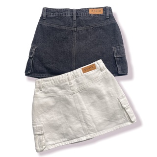 AfterBefore | Váy Quần Denim Tulip 2 Màu
