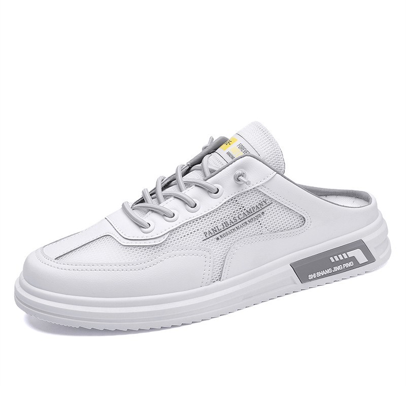 Giày lười phối lưới thoáng khí size 39-44 K60 phong cách cá tính thời trang mùa hè cho nam | BigBuy360 - bigbuy360.vn