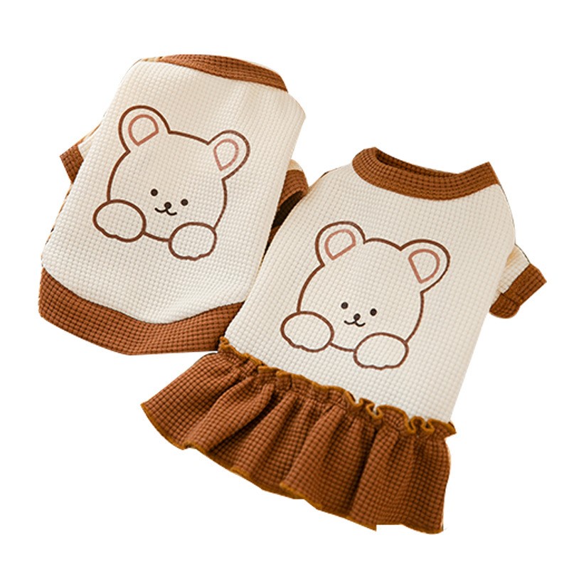 {27Pets} Áo Thun Cặp Đôi Gấu Bông Teddy