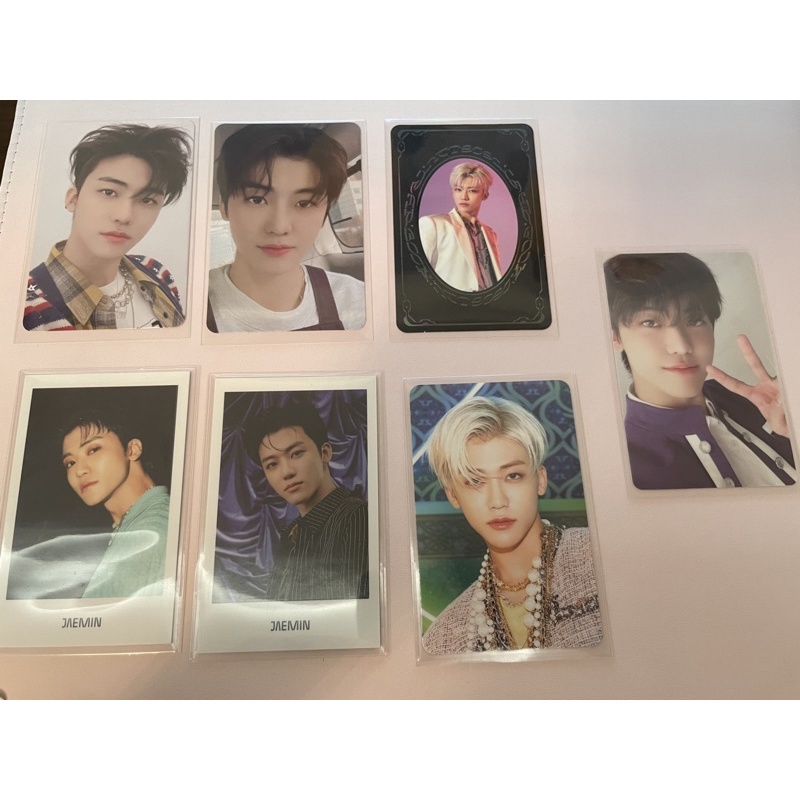 Ảnh thẻ bo góc card NCT Jaemin Haechan Doyoung Yuta Jungwoo