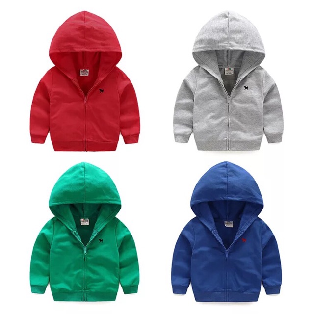 Áo Khoác Thêu Cún QATE054 cho bé 8-18kg