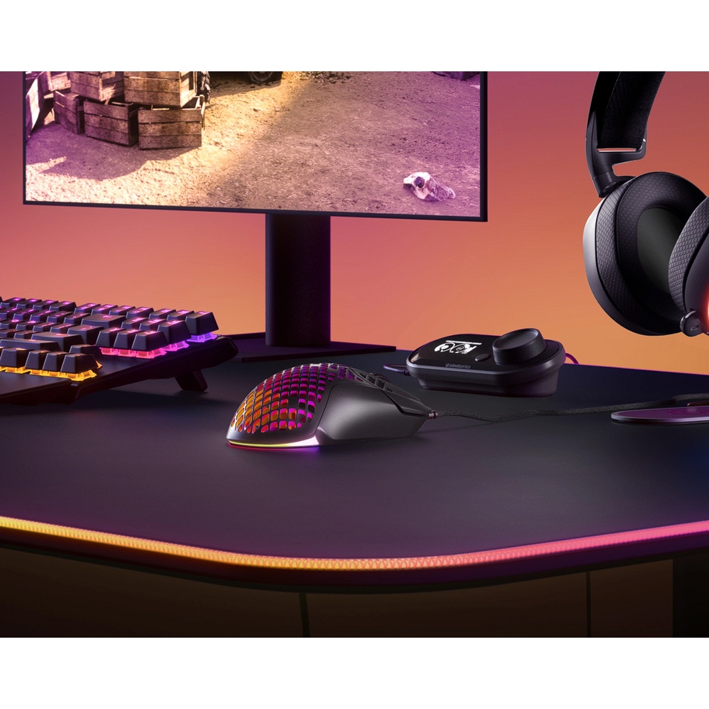 Chuột chơi game Steelseries AEROX 5 Ultra lightweight