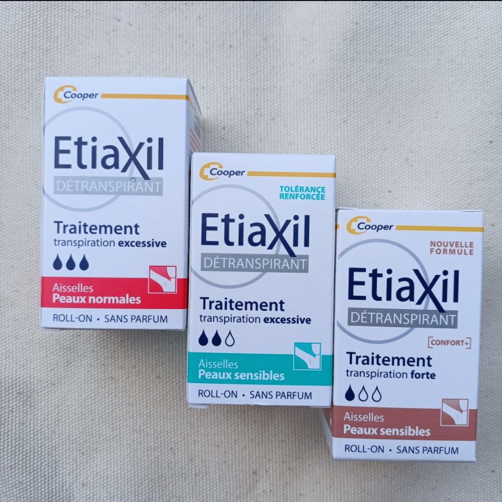 Sẵn Lăn khử mùi etiaxil Pháp 15ml ngăn viêm cánh ướt nách mùi cơ thể sạch và trắng nách