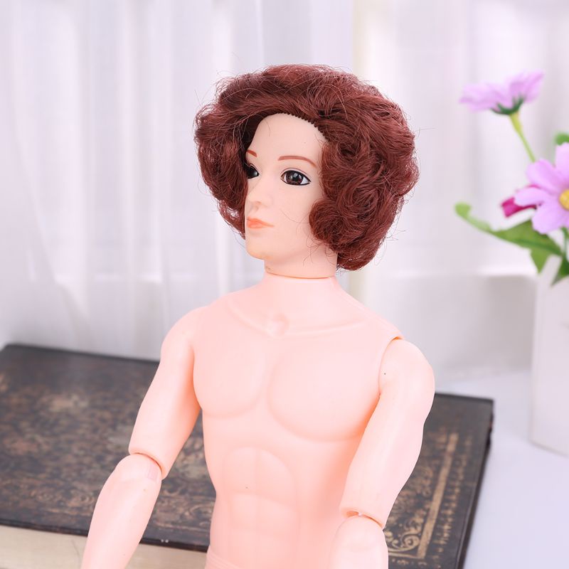 Búp Bê Ken B 30cm 12 Khớp Nối Với Tóc Nâu Có Thể Di Chuyển