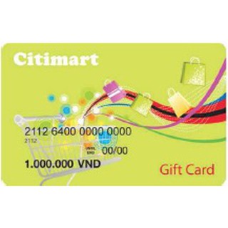 PQT CITIMART mệnh giá 1 triệu