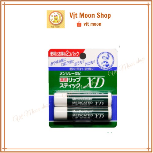 ( ORDER) Son dưỡng môi OMI MENTURM LIPSTICK