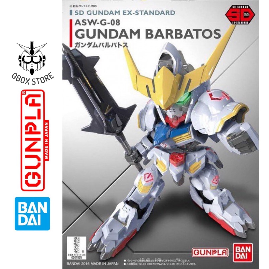 Gundam SD EX Standard Barbatos Bandai 10 Mô hình nhựa lắp ráp