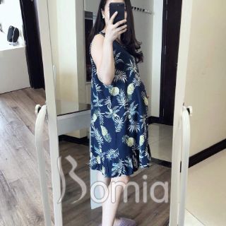 Váy lanh suông đuôi cá