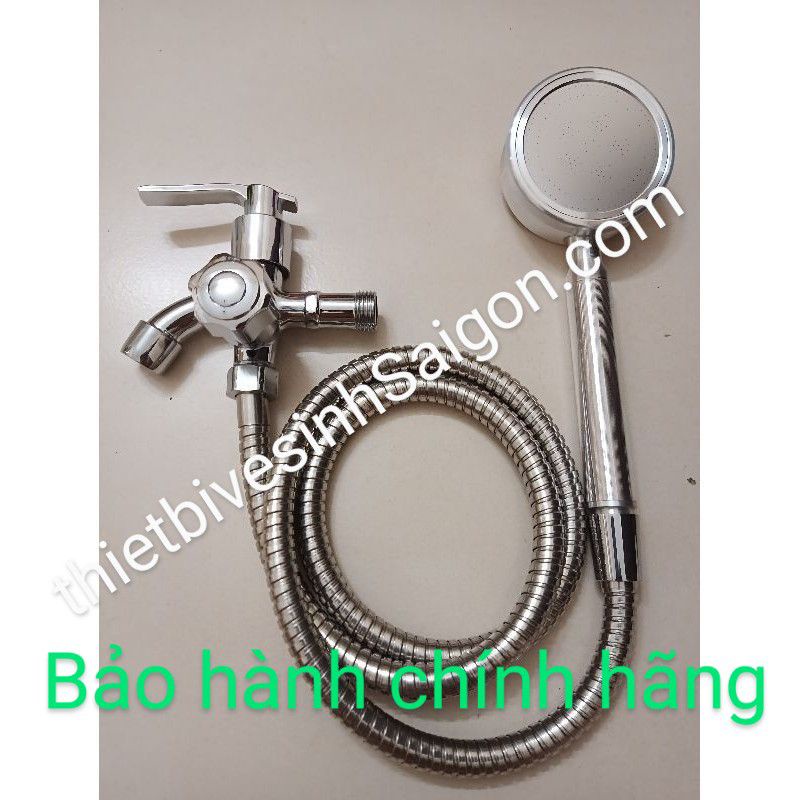 Bộ vòi củ sen tắm lạnh, tay sen tăng áp Thái lan. ship HCM 2 giờ