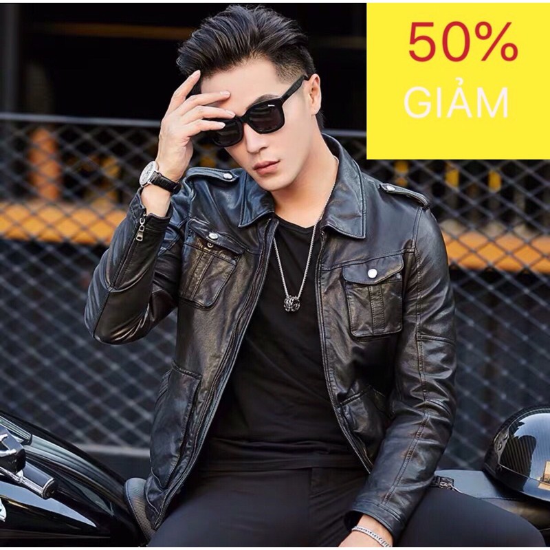 Áo Khoác Da Nam Cao Cấp,fom body mới nhất 2020