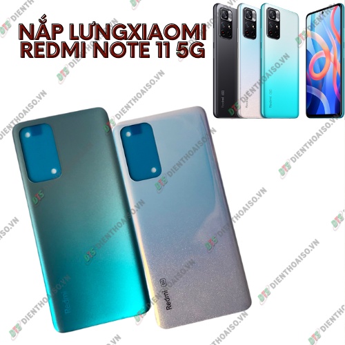 Nắp lưng xiaomi redmi note 11 pro 5g