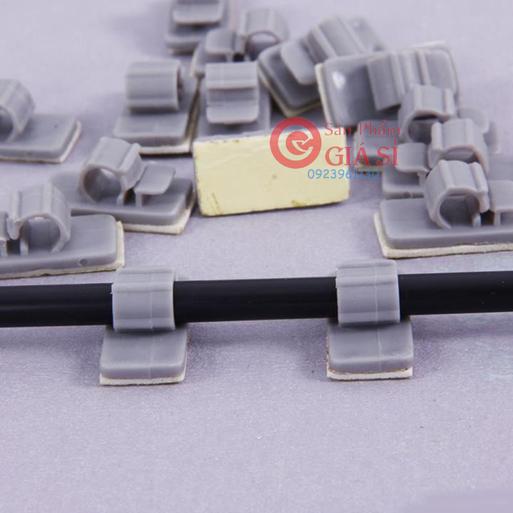 Bộ 20 dụng cụ kẹp chặn giữ dây điện, keo dán siêu chắc nhỏ ❤️freeship❤️