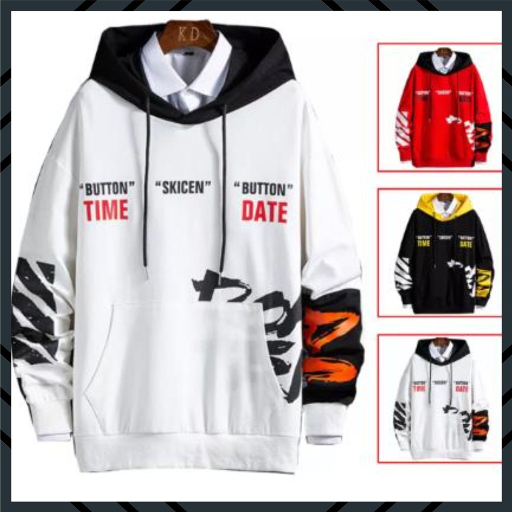 ÁO HOODIE  NAM CHẤT LIỆU VẢI NỈ HÀNG 1 SIZE FORM DÁNG RỘNG DƯỚI 65KG MẶC VỪA | BigBuy360 - bigbuy360.vn