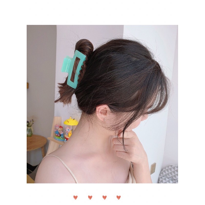Kẹp tóc hình vuông hottrent