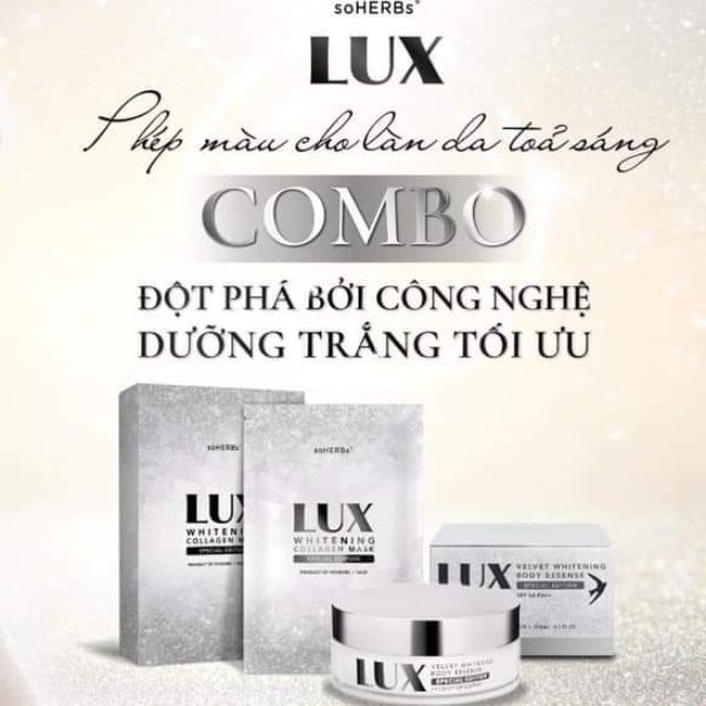 COMBO Ủ TRẮNG & KEM BODY LUX soHERBs