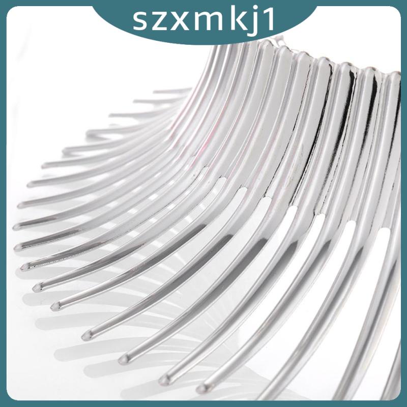 Vòng Cổ Choker Bản To Phong Cách Châu Phi Màu Vàng