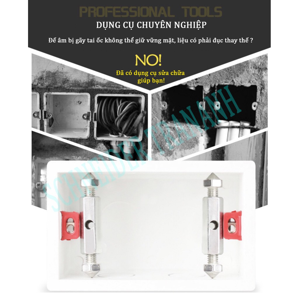 Bộ dụng cụ sửa đế âm vỡ CNBV