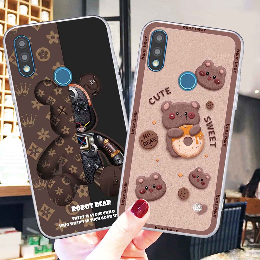 Ốp Vsmart Joy 2 Plus / Joy2+ bear brick, gấu đáng yêu, dễ thương