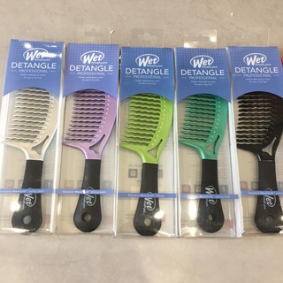 Lược chải tóc gỡ rối răng thưa Wet Brush