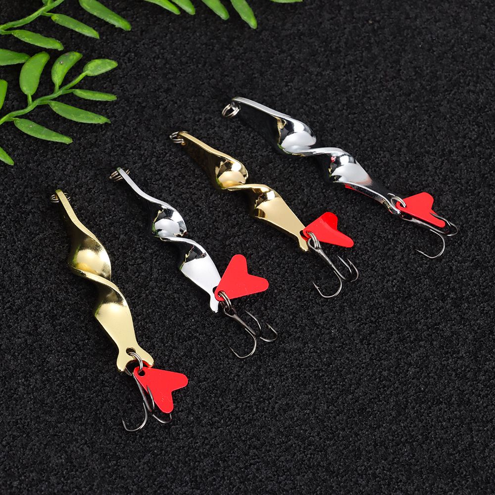 Muỗng Câu Cá 10g 14g 21g 28g Chất Lượng Cao|Mồi Câu Cá Giả Bằng Kim Loại Cứng Có Móc Xoay Nhiều Màu Sắc