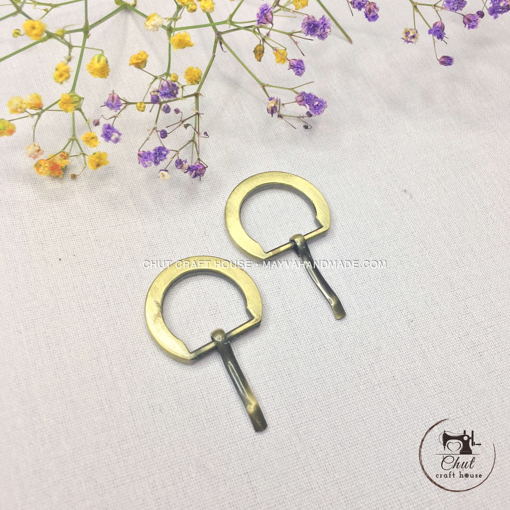 Chốt chỉnh đồng dùng cho dây đeo túi