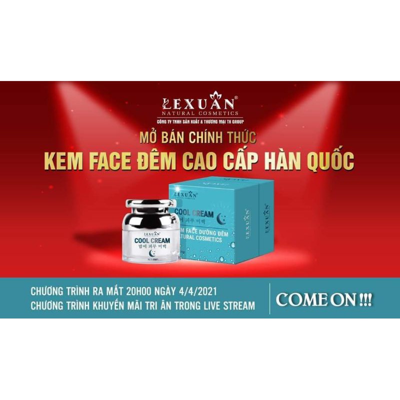 KEM FACE ĐÊM CAO CẤP LEXUAN