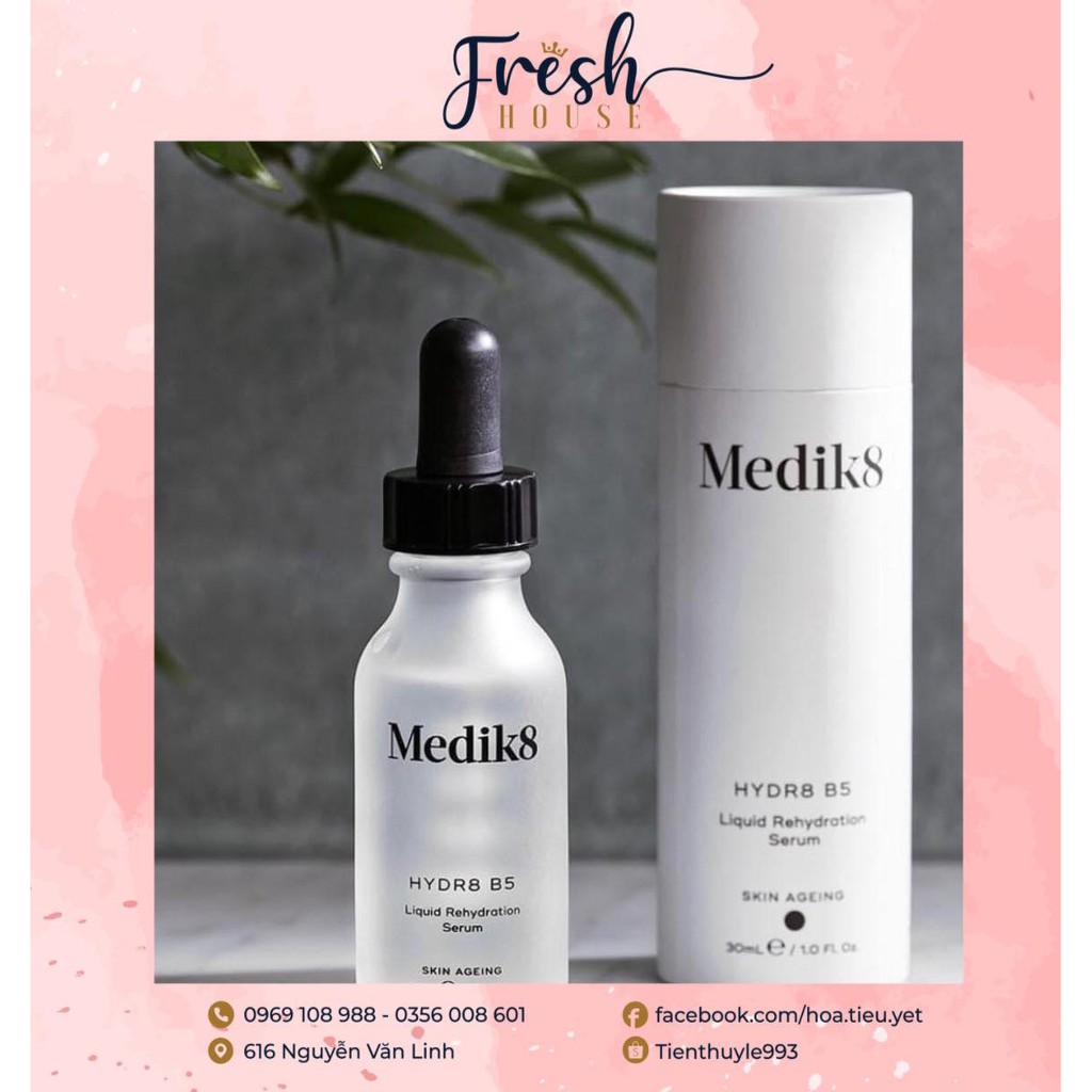 Tinh chất serum dưỡng ẩm phục hồi da Medik8 Hydr8 B5