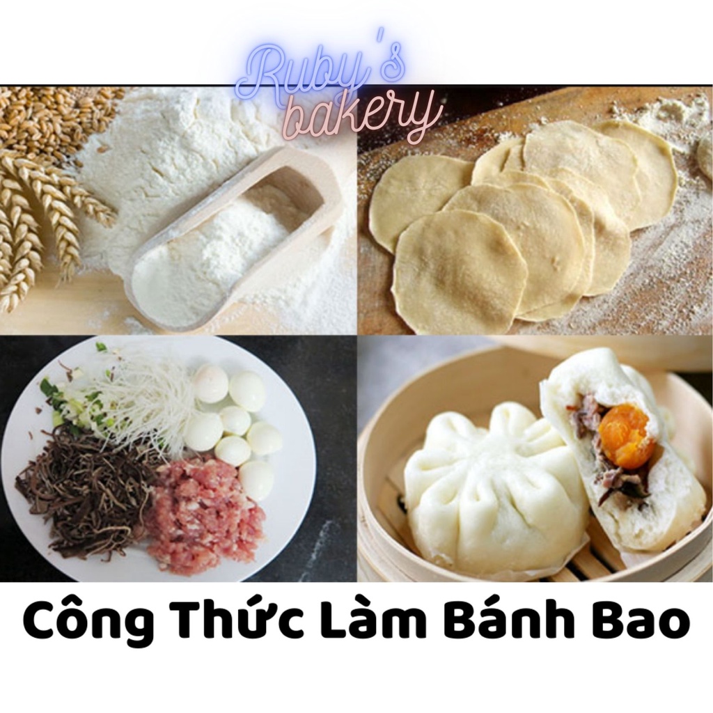 Bột Bánh Bao trộn sẵn MIKKO 1kg