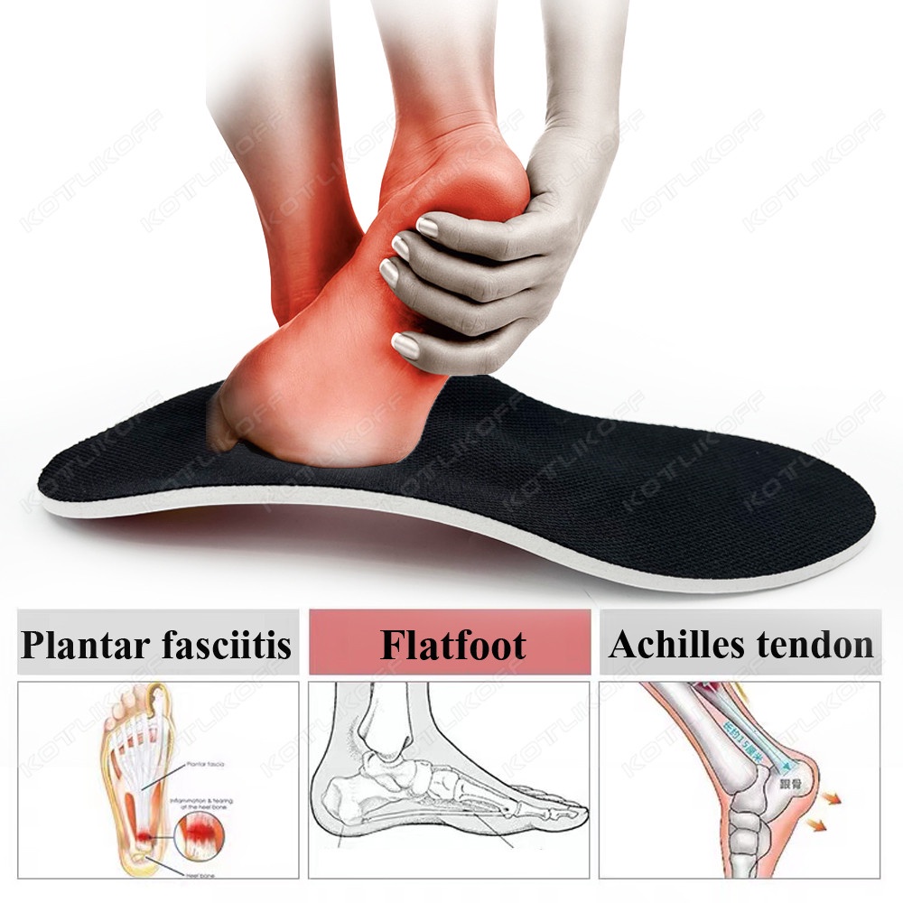 Đế Lót Giày Hỗ Trợ Chỉnh Hình Bàn Chân Giảm Áp Lực Không Khí