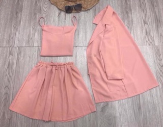 Set Vest nữ 3 món