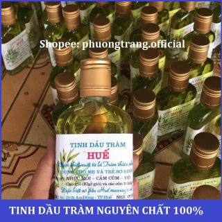[RẺ VÔ ĐỊCH] 2 Chai Tinh Dầu Tràm Huế hàng chuẩn/Đổ buôn số lượng lớn