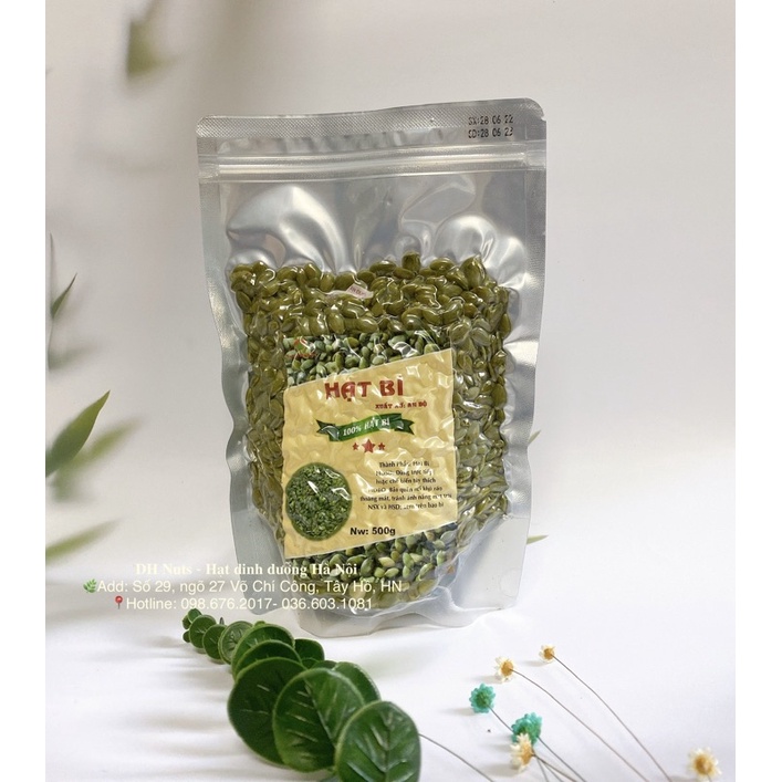 500g nhân bí xanh [ nướng chín ]