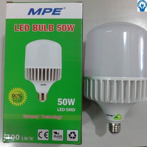 BÓNG LED TRỤ , 50W MPE ánh sáng trắng
