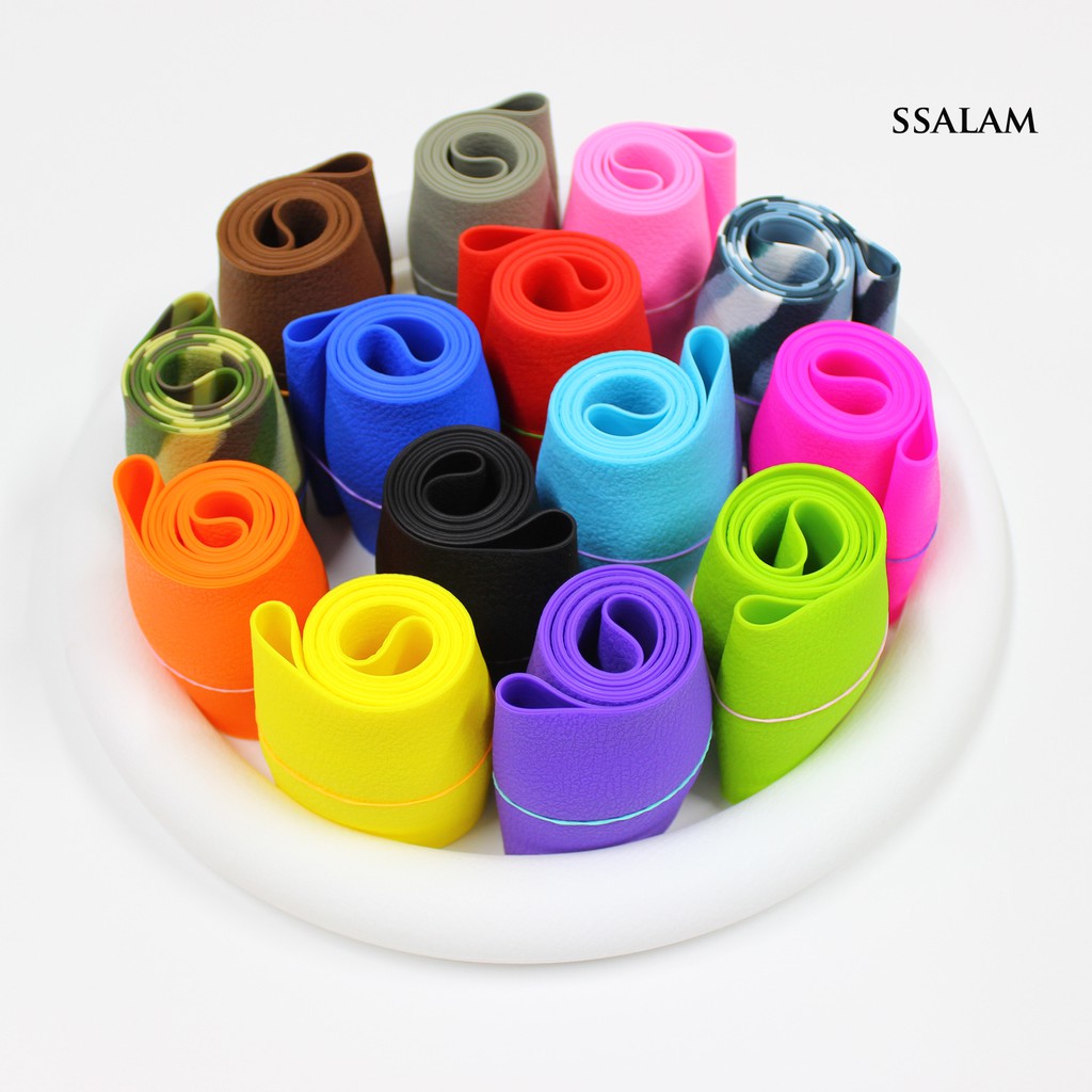 Vỏ Bọc Vô Lăng Xe Hơi Bằng Silicon Màu Trơn Chống Trượt