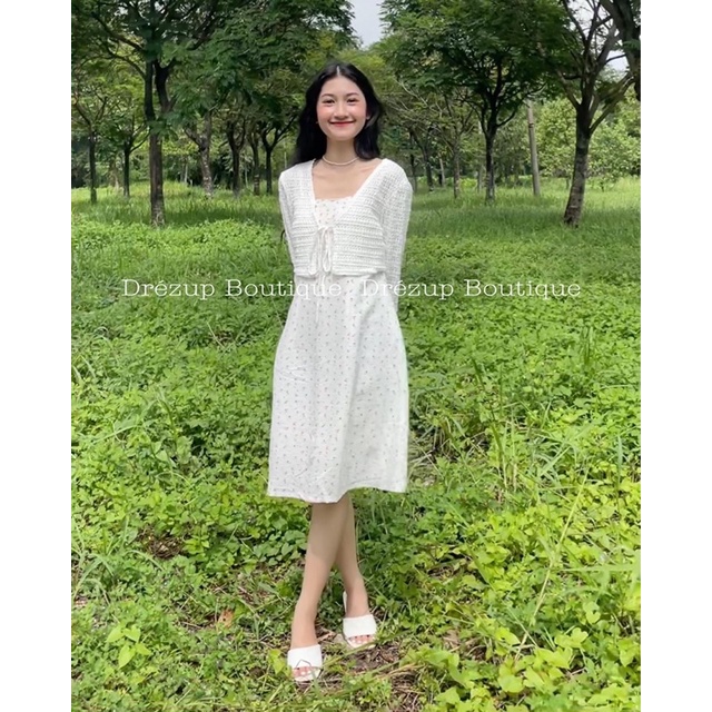 Set đầm Lam Hoa - Drézup Boutique