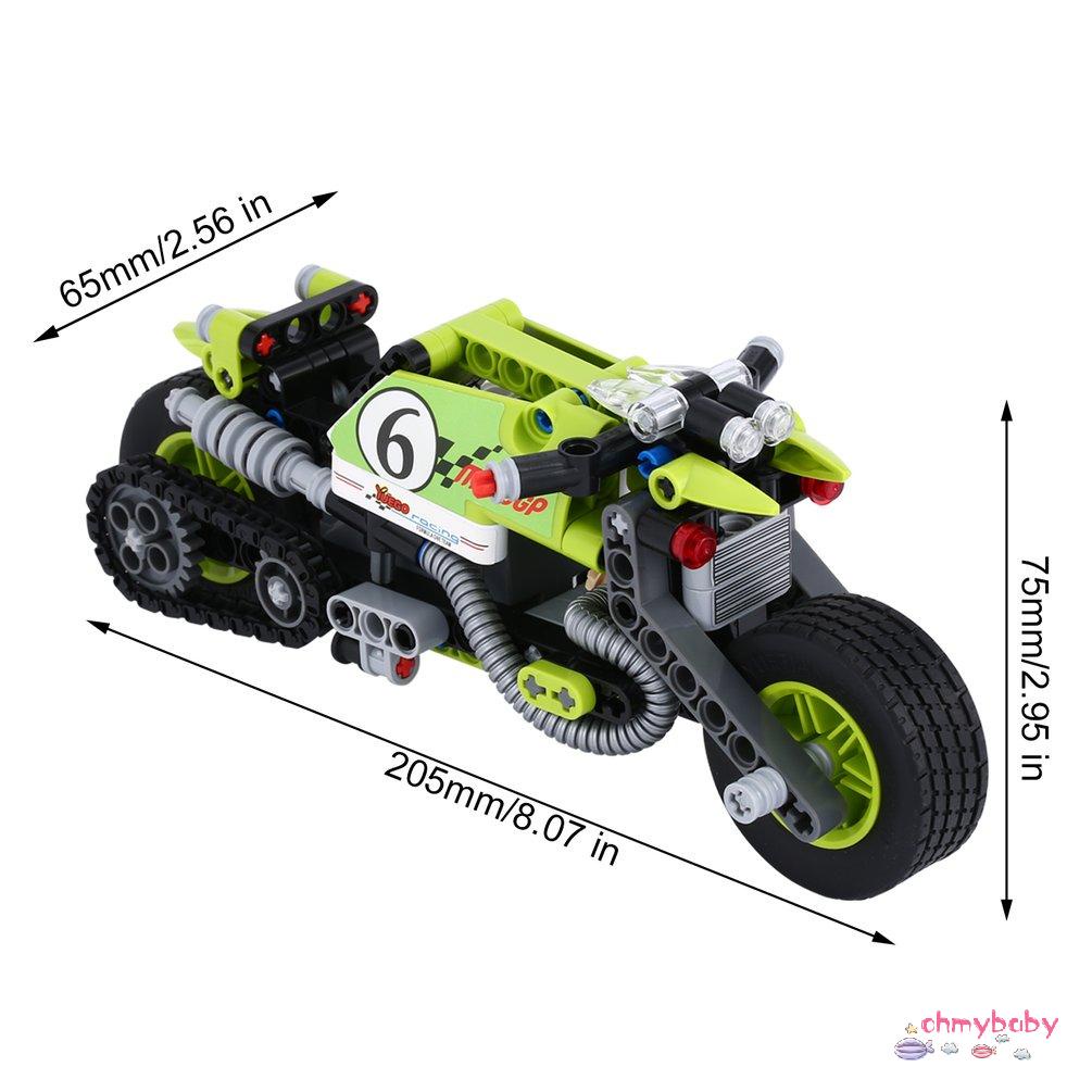 Bộ đồ chơi lắp ráp xe mô tô 201 mảnh DIY