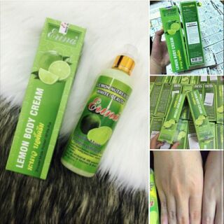 sữa tắm trắng chanh erina thái lan