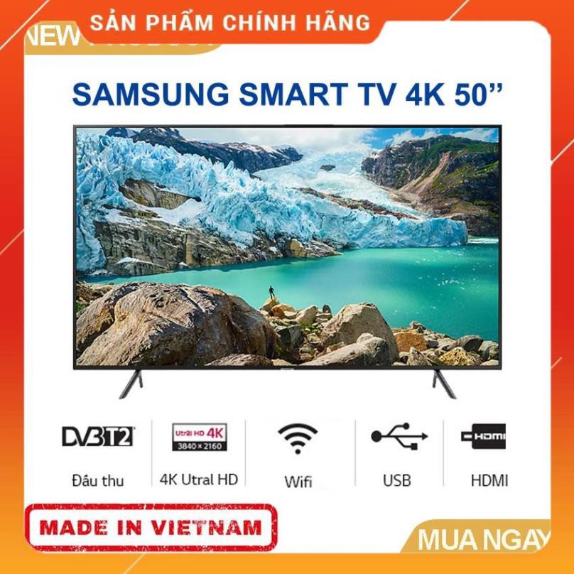 [BMART] Smart Tivi Samsung 4K 50 inch UA50RU7100 Mẫu 2019 - CHÍNH HÃNG | BigBuy360 - bigbuy360.vn