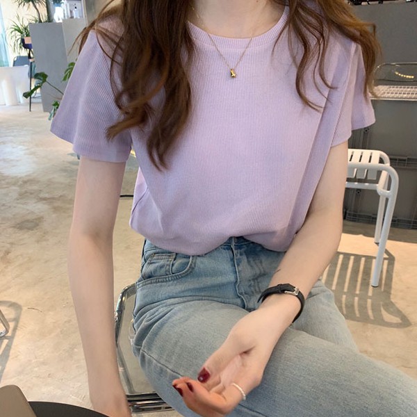 Áo Thun Tay Ngắn Mẫu 43334 Thời Trang Cho Nữ | BigBuy360 - bigbuy360.vn