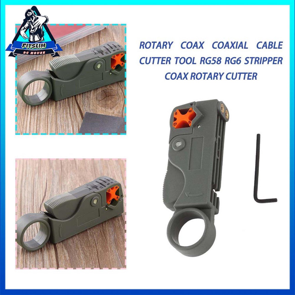 Dụng Cụ Tuốt Vỏ Dây Cáp Rg58 Rg6 Tiện Lợi