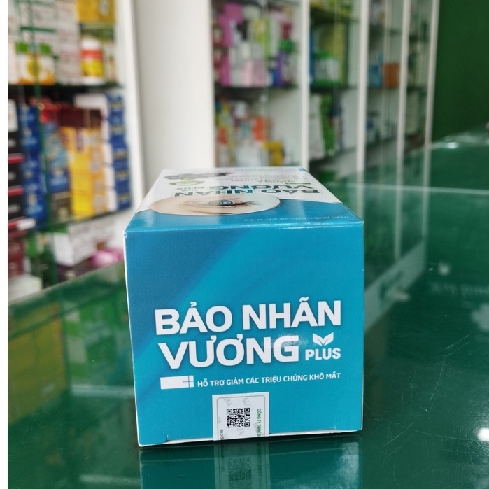 Bảo Nhãn Vương - Hỗ trợ giảm khô mắt, mỏi mắt, thoái hóa điểm vàng, giúp sáng mắt (30 viên)